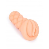 Телесный мастурбатор-вагина с вибропулей и эрекционными кольцами в комплекте - Sexy Girl - в Ростове-на-Дону купить с доставкой