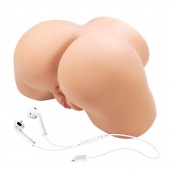 Телесный мастурбатор Olivia с 2 любовными отверстиями - Baile - в Ростове-на-Дону купить с доставкой