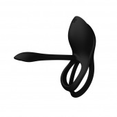 Черное эрекционное виброкольцо Bayek с пультом ДУ - Zalo - в Ростове-на-Дону купить с доставкой