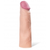 Реалистичная насадка с ярко выраженной головкой - 16,5 см. - A-toys - в Ростове-на-Дону купить с доставкой