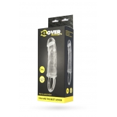 Прозрачная насадка с петлёй для фиксации - 14 см. - ToyFa - в Ростове-на-Дону купить с доставкой