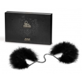 Перьевые наручники Za Za Zu Feather Handcuffs Bijoux - Bijoux Indiscrets - купить с доставкой в Ростове-на-Дону