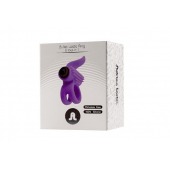 Эрекционное кольцо с подхватом мошонки и стимуляцией клитора Bullet Lastic Ring - Adrien Lastic - в Ростове-на-Дону купить с доставкой