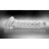 Утолщающая ребристая насадка на пенис - Доминирующее кольцо - в Ростове-на-Дону купить с доставкой