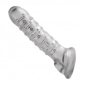 Утолщающая ребристая насадка на пенис - Доминирующее кольцо - в Ростове-на-Дону купить с доставкой