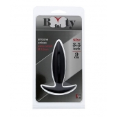 Чёрная мини-пробка для анальной стимуляции BOOTYFUL ANAL PLUG XTRA SMALL BLACK - 9 см. - Dream Toys