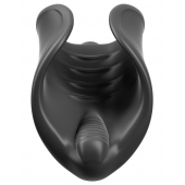 Чёрный мастурбатор Vibrating Silicone Stimulator с вибрацией - Pipedream - в Ростове-на-Дону купить с доставкой