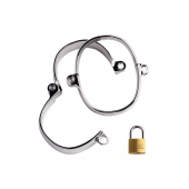 Металлический наручники с замком - ToyFa - купить с доставкой в Ростове-на-Дону