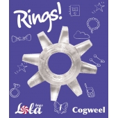 Прозрачное эрекционное кольцо Rings Cogweel - Lola Games - в Ростове-на-Дону купить с доставкой