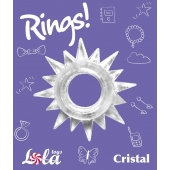 Прозрачное эрекционное кольцо Rings Cristal - Lola Games - в Ростове-на-Дону купить с доставкой