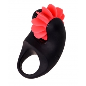 Чёрно-красное эрекционное виброкольцо Erotist - Erotist Adult Toys - в Ростове-на-Дону купить с доставкой