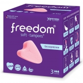 Женские гигиенические тампоны без веревочки FREEDOM normal - 3 шт. - Freedom - купить с доставкой в Ростове-на-Дону