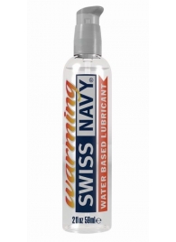 Разогревающий лубрикант на водной основе Swiss Navy Warming Lube - 59 мл. - Swiss navy - купить с доставкой в Ростове-на-Дону