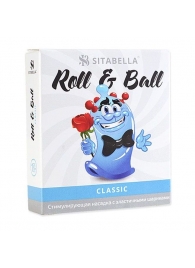 стимулирующий презерватив-насадка Roll   Ball Classic - Sitabella - купить с доставкой в Ростове-на-Дону