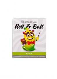 Стимулирующий презерватив-насадка Roll   Ball Apple - Sitabella - купить с доставкой в Ростове-на-Дону