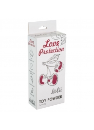 Пудра для игрушек Love Protection с ароматом вишни - 30 гр. - Lola Games - купить с доставкой в Ростове-на-Дону