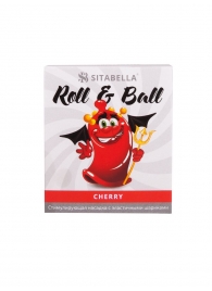 Стимулирующий презерватив-насадка Roll   Ball Cherry - Sitabella - купить с доставкой в Ростове-на-Дону