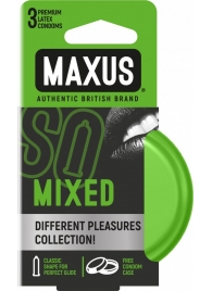 Презервативы в железном кейсе MAXUS Mixed - 3 шт. - Maxus - купить с доставкой в Ростове-на-Дону