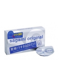 Ультратонкие презервативы Sagami Original QUICK - 6 шт. - Sagami - купить с доставкой в Ростове-на-Дону