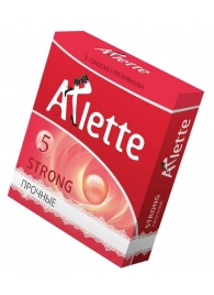 Ультрапрочные презервативы Arlette Strong - 3 шт. - Arlette - купить с доставкой в Ростове-на-Дону