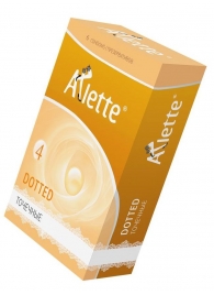 Презервативы Arlette Dotted с точечной текстурой - 6 шт. - Arlette - купить с доставкой в Ростове-на-Дону