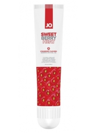 Стимулирующий клиторальный гель со вкусом клубники JO Sweet Berry Heat - 10 мл. - System JO - купить с доставкой в Ростове-на-Дону