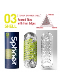 Мастурбатор SPINNER Shell - Tenga - в Ростове-на-Дону купить с доставкой