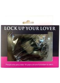 Черные меховые наручники Love с ключиками - Baile - купить с доставкой в Ростове-на-Дону