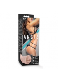 Телесный мастурбатор-ротик Angie - Blush Novelties - в Ростове-на-Дону купить с доставкой