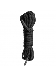 Черная веревка для бондажа Easytoys Bondage Rope - 5 м. - Easy toys - купить с доставкой в Ростове-на-Дону