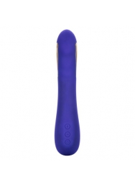 Фиолетовый вибратор с электростимуляцией Intimate E-Stimulator Petite Wand - 18,5 см. - California Exotic Novelties - купить с доставкой в Ростове-на-Дону