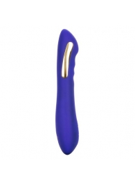 Фиолетовый вибратор с электростимуляцией Intimate E-Stimulator Petite Wand - 18,5 см. - California Exotic Novelties - купить с доставкой в Ростове-на-Дону