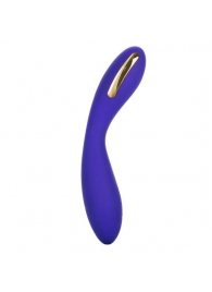 Фиолетовый вибратор с электростимуляцией Intimate E-Stimulator Wand - 21,5 см. - California Exotic Novelties - купить с доставкой в Ростове-на-Дону