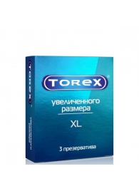 Презервативы Torex  Увеличенного размера  - 3 шт. - Torex - купить с доставкой в Ростове-на-Дону
