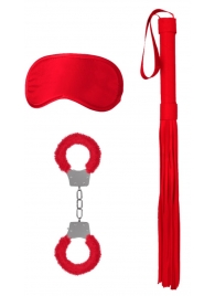 Красный набор для бондажа Introductory Bondage Kit №1 - Shots Media BV - купить с доставкой в Ростове-на-Дону