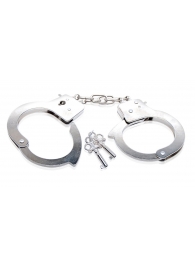 Металлические наручники Beginner s Metal Cuffs - Pipedream - купить с доставкой в Ростове-на-Дону