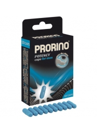 БАД для мужчин ero black line PRORINO Potency Caps for men - 10 капсул - Ero - купить с доставкой в Ростове-на-Дону