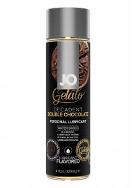 Лубрикант с ароматом шоколада JO GELATO DECADENT DOUBLE CHOCOLATE - 120 мл. - System JO - купить с доставкой в Ростове-на-Дону
