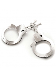 Металлические наручники Metal Handcuffs - Fifty Shades of Grey - купить с доставкой в Ростове-на-Дону