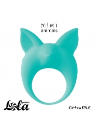 Зеленое эрекционное кольцо Kitten Kyle - Lola Games - в Ростове-на-Дону купить с доставкой