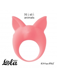 Оранжевое эрекционное кольцо Kitten Kyle - Lola Games - в Ростове-на-Дону купить с доставкой