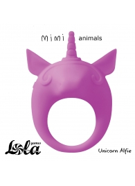 Фиолетовое эрекционное кольцо Unicorn Alfie - Lola Games - в Ростове-на-Дону купить с доставкой