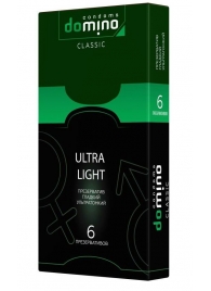 Супертонкие презервативы DOMINO Ultra Light - 6 шт. - Domino - купить с доставкой в Ростове-на-Дону