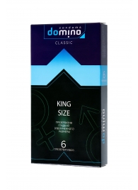 Презервативы увеличенного размера DOMINO Classic King size - 6 шт. - Domino - купить с доставкой в Ростове-на-Дону