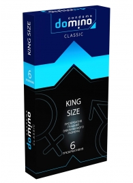 Презервативы увеличенного размера DOMINO Classic King size - 6 шт. - Domino - купить с доставкой в Ростове-на-Дону
