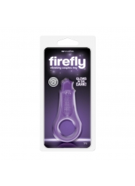 Фиолетовое эрекционное кольцо Firefly Couples Ring - NS Novelties - в Ростове-на-Дону купить с доставкой
