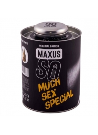 Текстурированные презервативы в кейсе MAXUS So Much Sex - 100 шт. - Maxus - купить с доставкой в Ростове-на-Дону
