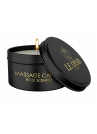 Массажная свеча с ароматом розы Massage Candle Rose Scented - 100 гр. - Shots Media BV - купить с доставкой в Ростове-на-Дону