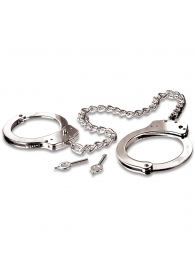 Металлические наручники Metal Leg Cuffs - Pipedream - купить с доставкой в Ростове-на-Дону