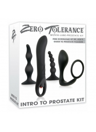 Набор стимуляторов простаты Intro To Prostate Kit - Zero Tolerance - в Ростове-на-Дону купить с доставкой